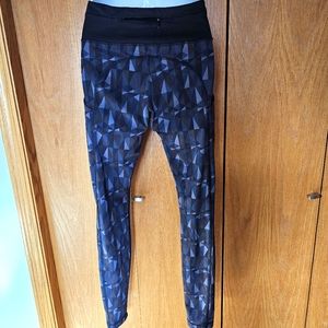 Patterned Lululemon leggings